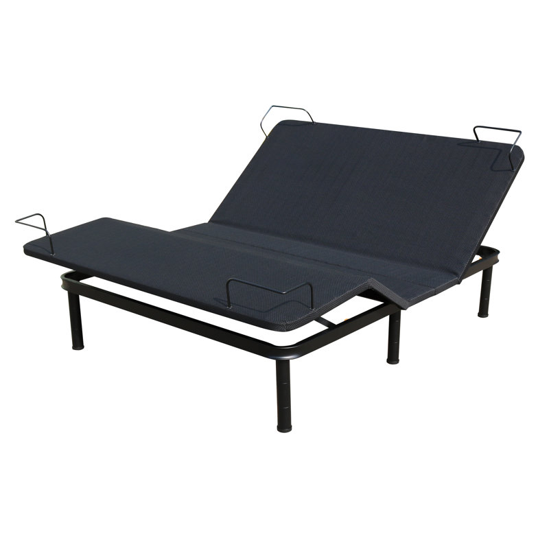 Alwyn Home Oakes 15'' Zero Gravity Adjustable Bed with Wireless Remote